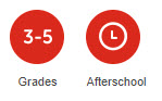 Grades 3-5 and Afterschool Icons